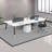 Mikle 94.49'' W Rectangle Partition Desk-1387241479