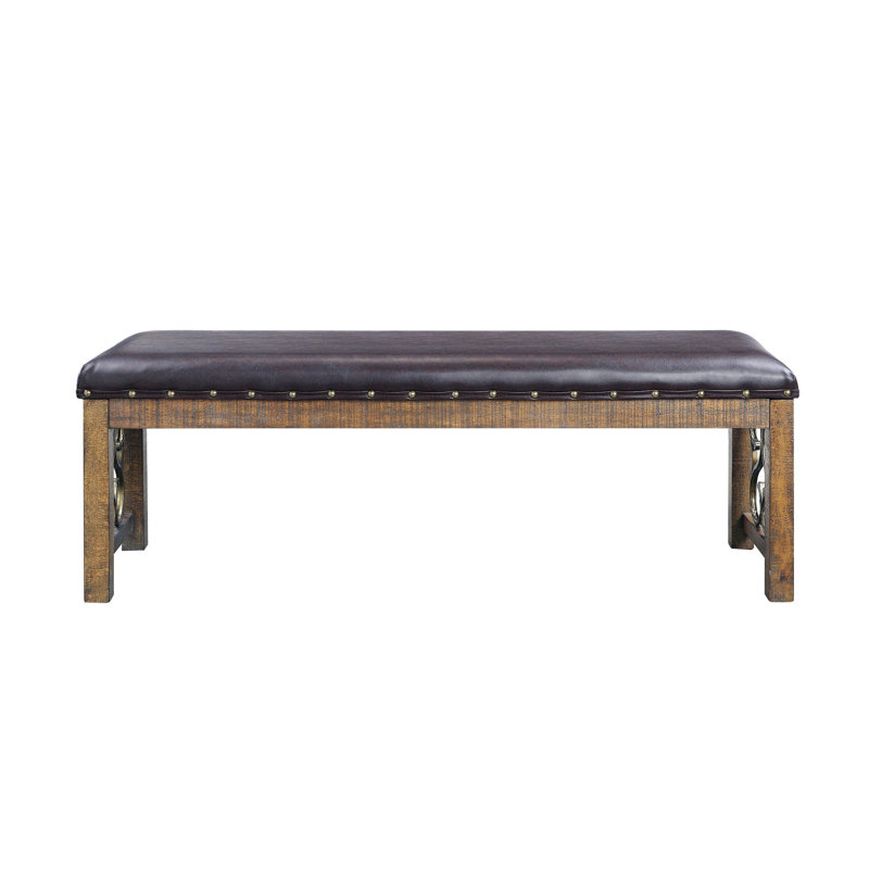 Banc à chaussures rembourré, banc de salle à manger pour la maison