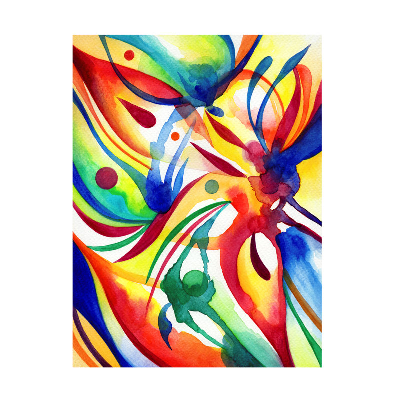 Art sur toile 13, "Sandra Rede", H 32 po x l 24 po
