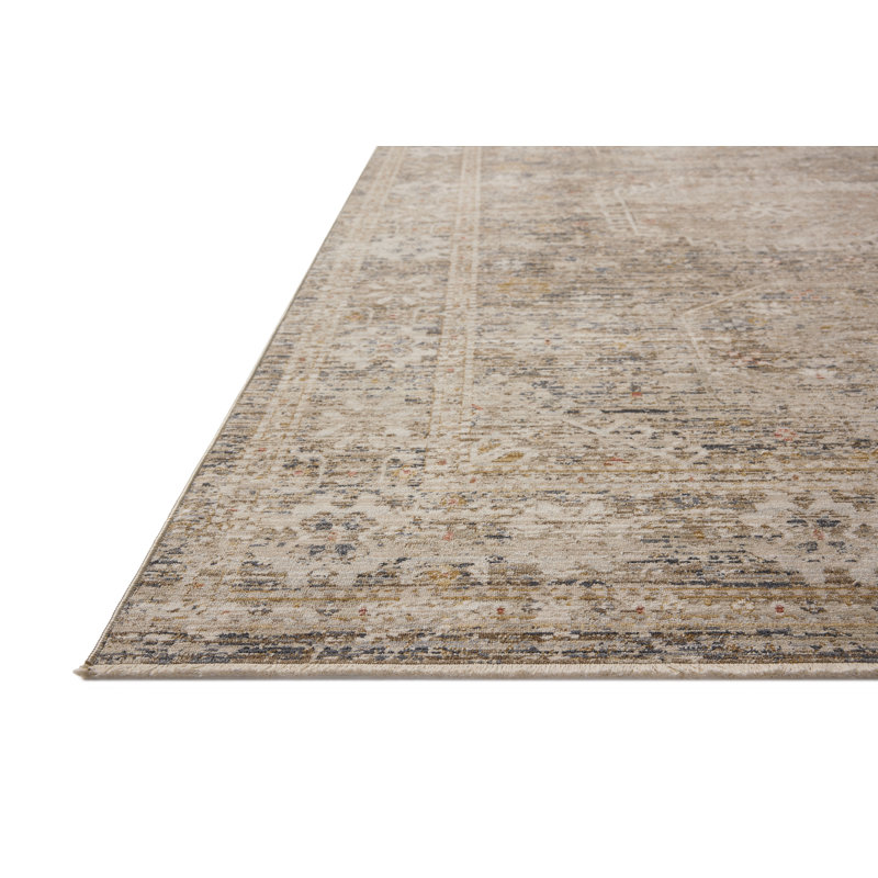 Chris Loves Julia x Loloi Ida Taupe / Multi Area Rug