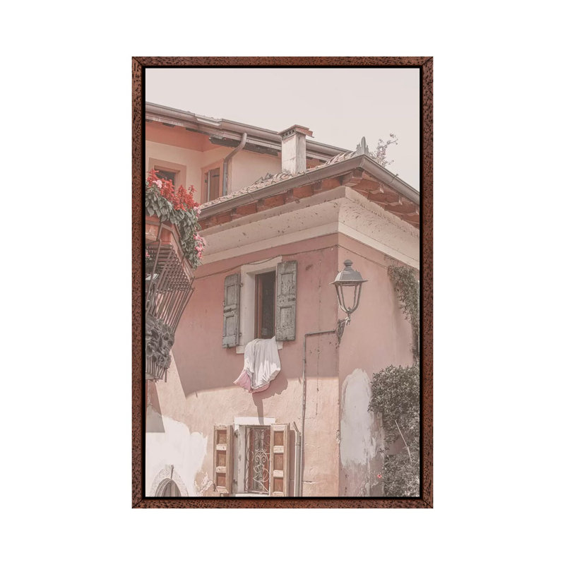 Bella Italia I by Monika Strigel - Print on Canvas, 101.6cm H x 66.04cm W x 3.81cm D, Brown Framed