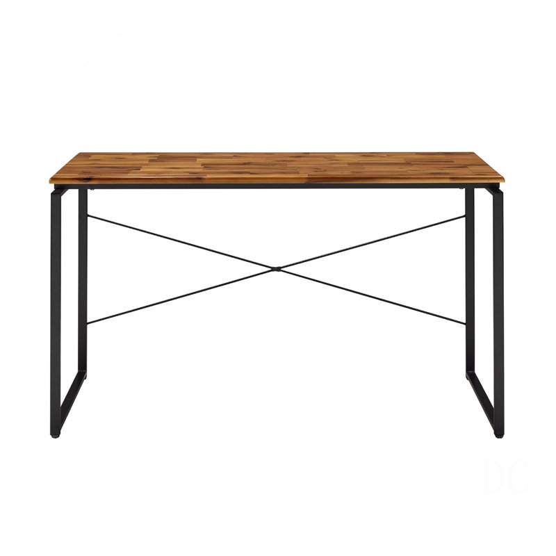 Solid Wood Top Rectangular Writing Desk