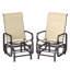 Ensemble de 2 chaises longues confortables