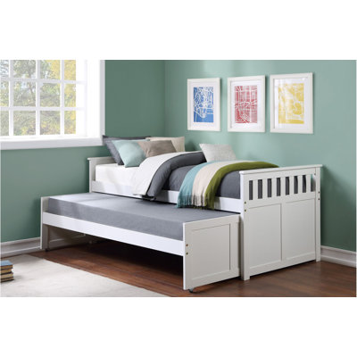 Georgenne 3-3_Philipa White Twin Over Twin With Optional Dual Under-bed Toyboxes Or Twin Bed Trundle Bedroom Set