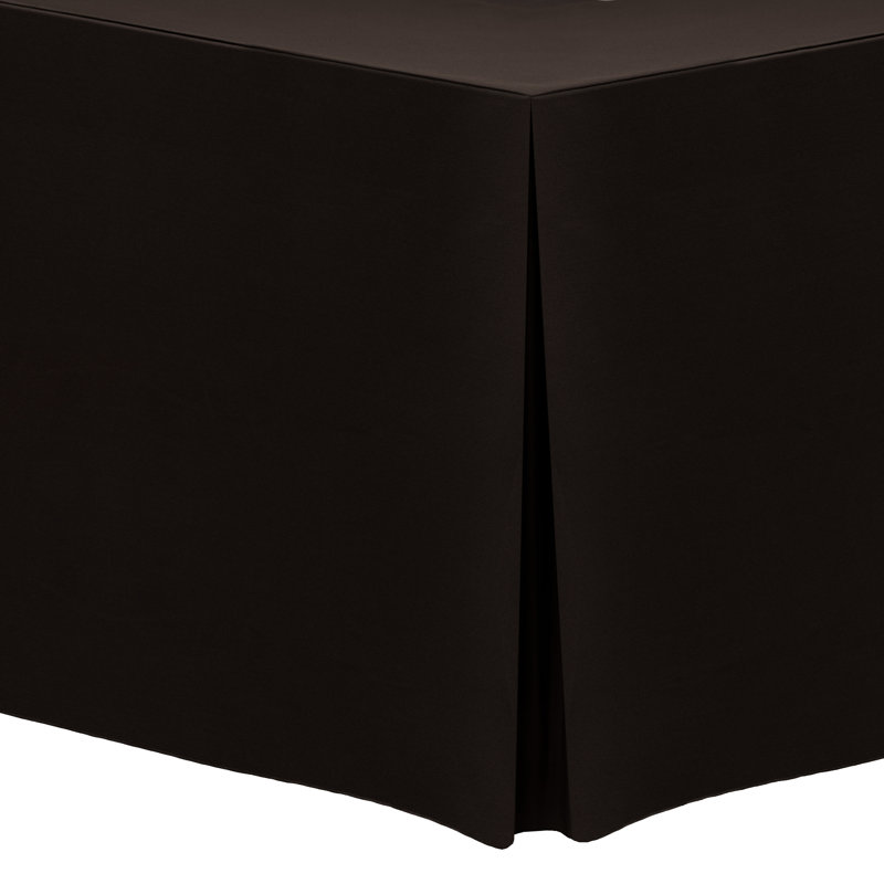 Solid Color Tablecloth, 18" x 48", 3, Espresso