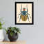 Beetle Bug I By Farwell Wood Framed Wall Art Print-91291835-91291836