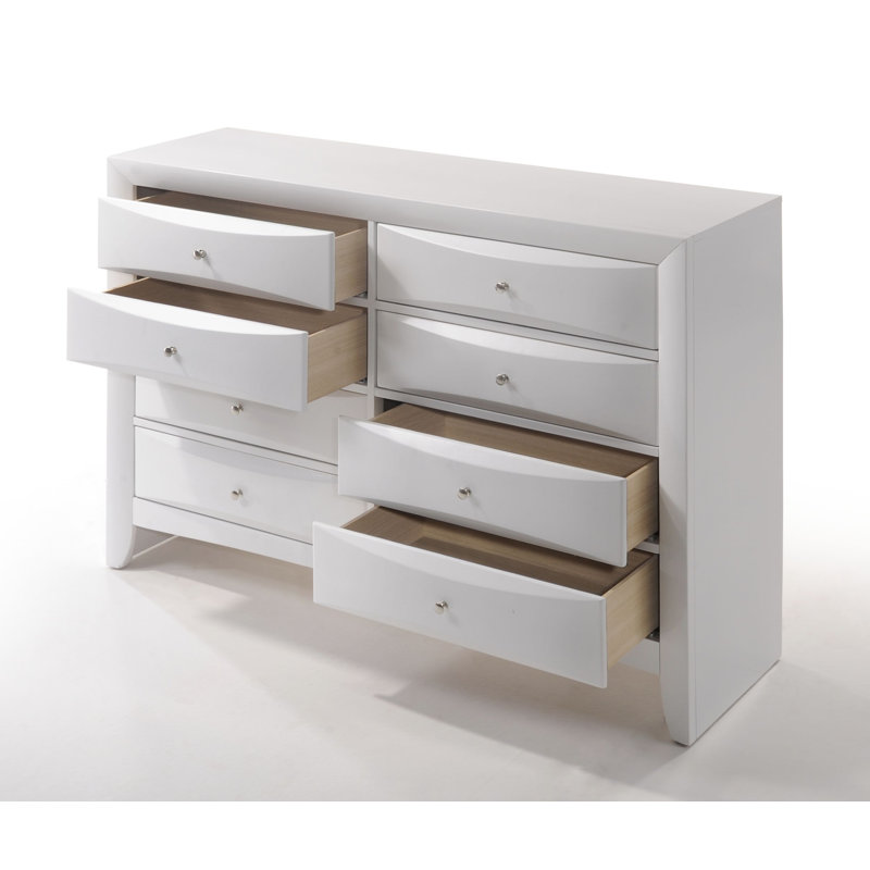 Commode ACME Ireland, blanc, Blanc