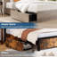 Base de lit haute avec 4 tiroirs de rangement-817699855-817700336