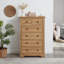 Dresser, 6-Drawer Cabinet, Oak Cabinet