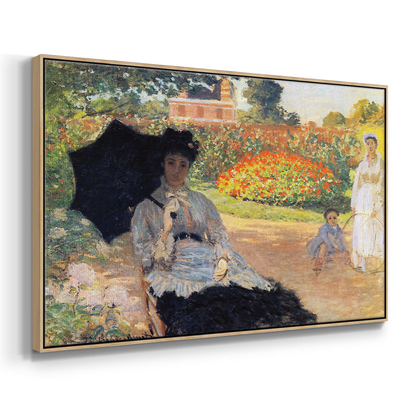 Camille Monet dans le jardin, 1873, Naturel, L 25 po x H 37 po x P 2 po