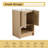 Jensar 24'' Free standing Single Bathroom Vanity With Ceramic Vanity Top-1459276216