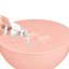 Table basse circulaire (rose)