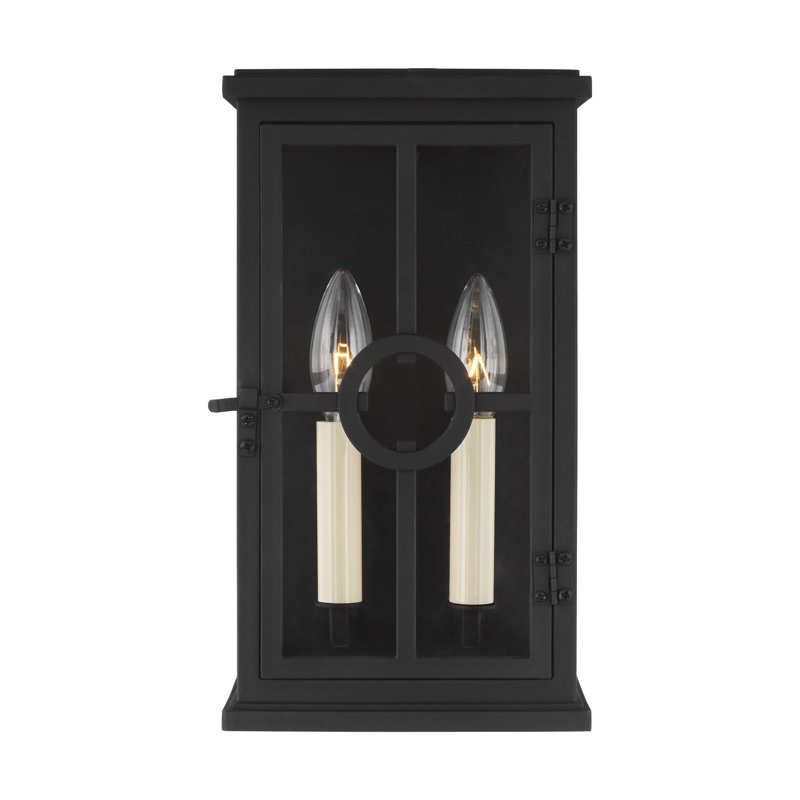 Luminaire d'extérieur à cloison 2 lumières Carrasquillo