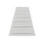 Rug & Kilim’S Scandinavian Runner Rug In White And Gray With Stripes-1233118438