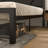 Bacote Upholstered Metal Platform Bed-208417799