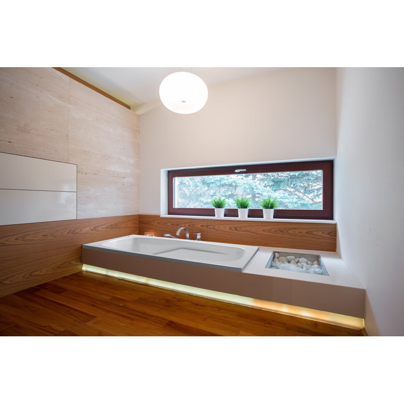 Hallmark 60'' x 32'' Soaking Acrylic Bathtub
