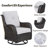 Schutt 8 Person Outdoor Sectional Seating Group with Cushions-344027264