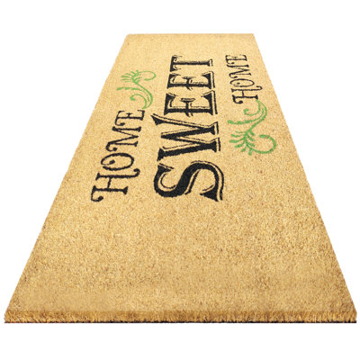 Tapis d'entrée extérieur antidérapant Brynia 30 po x 18 po