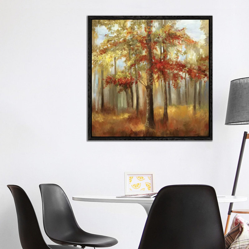 Soft Light I by Allison Pearce - Painting on Canvas, Black Framed Canvas, 93.98 cm H x 93.98 cm W