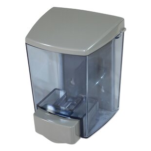 Clearvu Encore Liquid Soap Dispenser, 30 Oz, 4.5" X 4" X 6.25", Grey