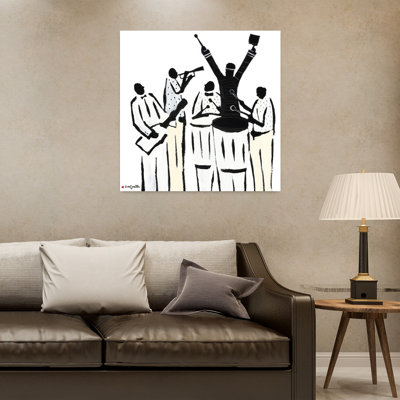 Silhouette, art contemporain abstrait