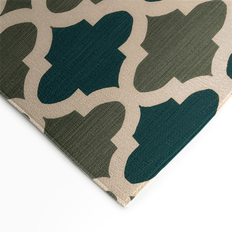 Tapis vert intérieur et extérieur Trellis, Rectangle 5 pi x 7 pi