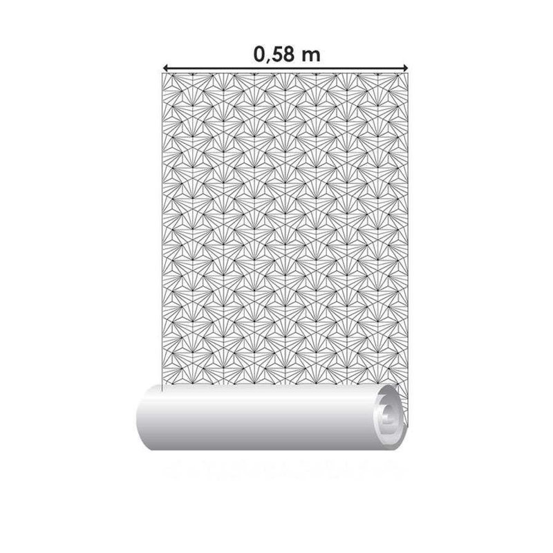 Rouleau de papier peint adhésif doux L 126 po x l 24 po