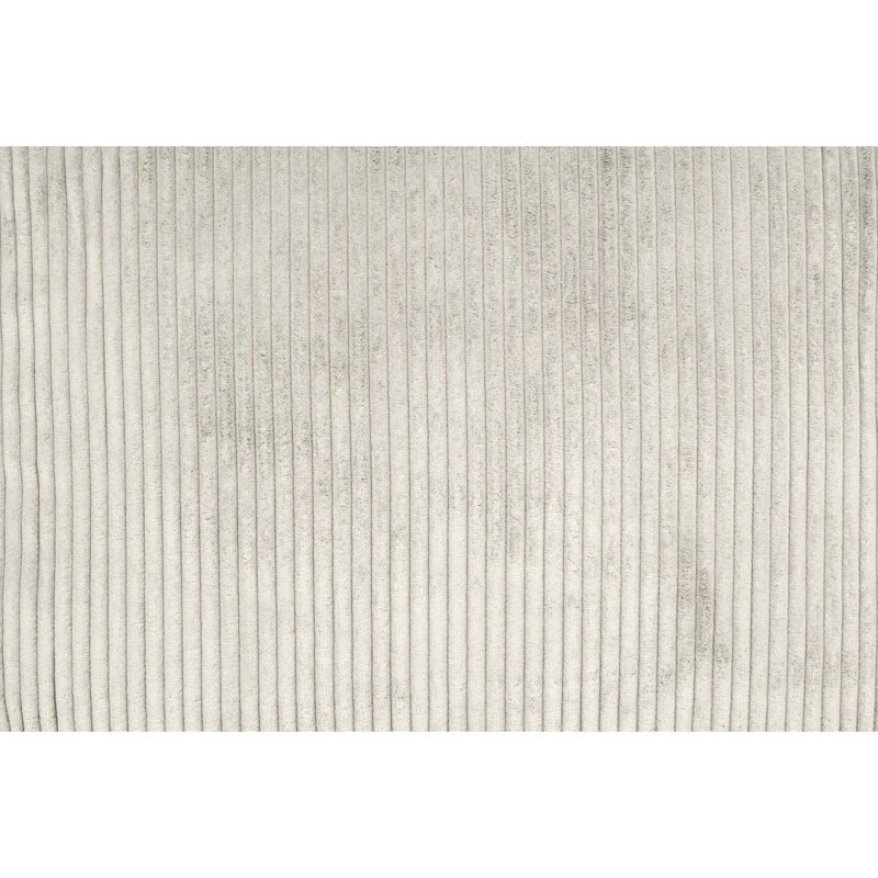 Ensemble de canapé modulaire tout-en-un Nyla avec méridienne double, velours côtelé beige, Velours côtelé beige
