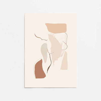 Tender Gaze Print in a Frame