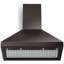 Hotte murale Verona Designer Series de 36 pouces avec débit d'air de 600 pi³ / min (noir mat)-1307224451-1232522762