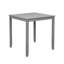 Ensemble de table de salle à manger 5 pièces à hauteur de comptoir, table carrée en bois avec 4 chaises rembourrées pour petits espaces, design élégant et peu encombrant