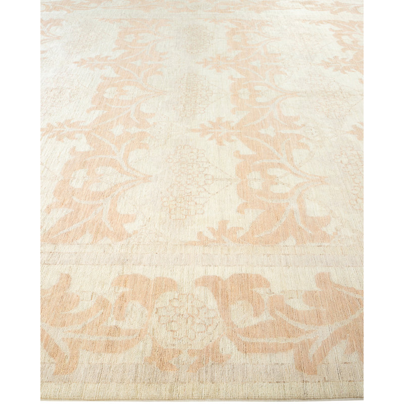 Arts And Crafts One-of-a-Kind 9' 1" X 11' 10" Hand Knotted Area Rug