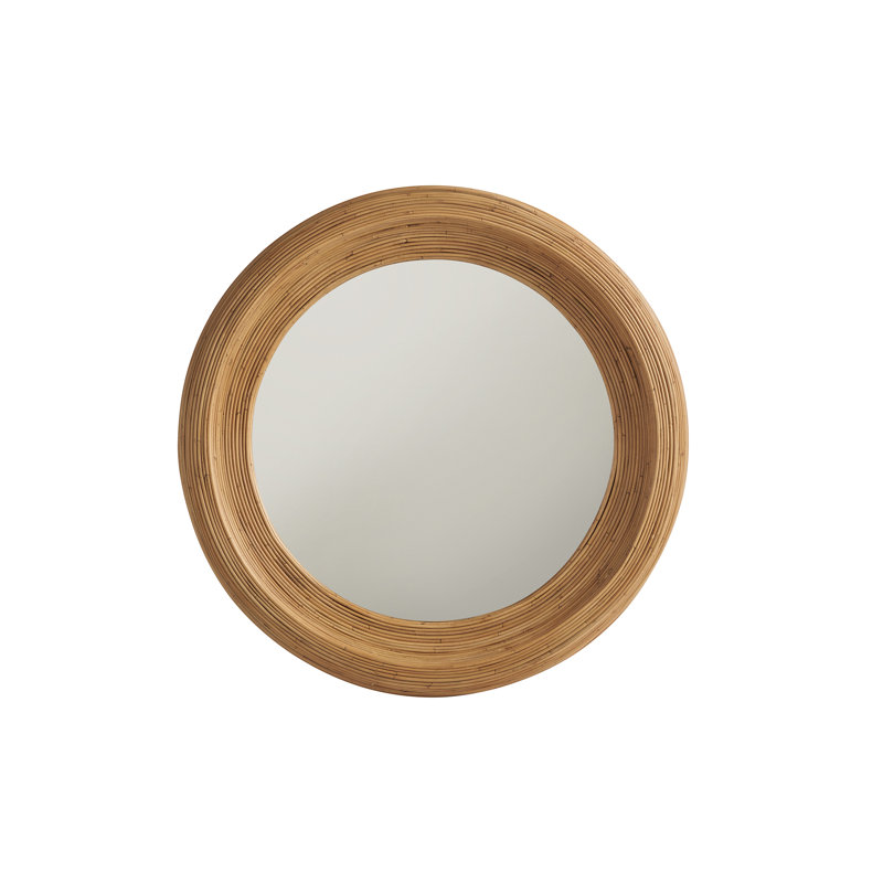 Weekender Round Rattan Wall Mirror