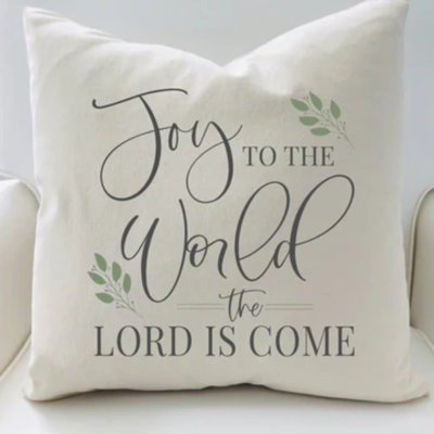  Merry Little Christmas Cotton Pillow Cover