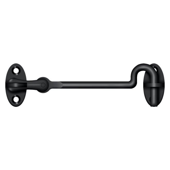 Crochets pivotants 4 po Deltana CHK4U19, Peinture noire