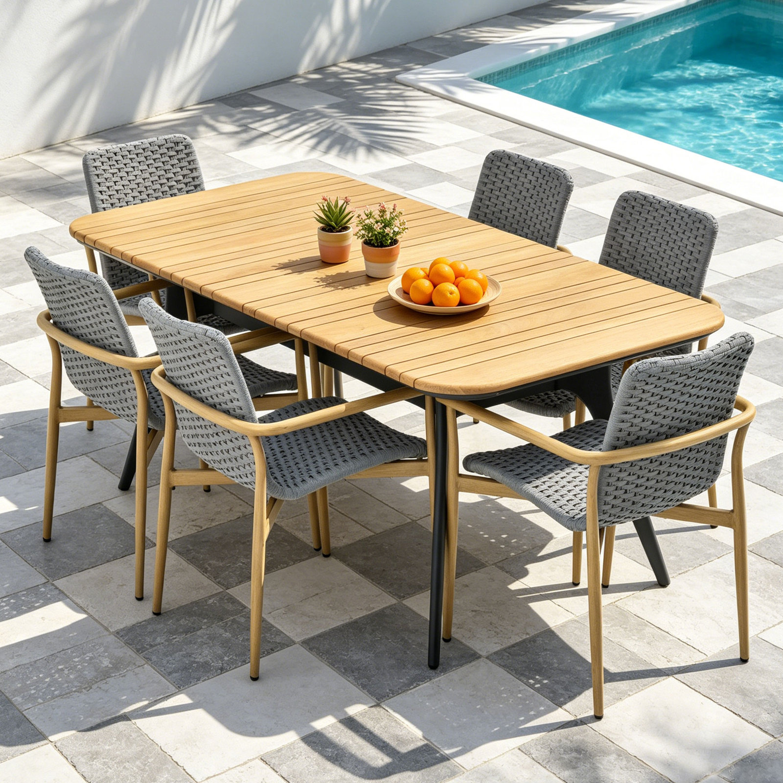 Orsa 70" Outdoor Dining Table