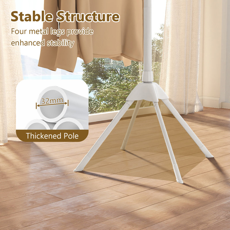 Foldable Freestanding Drying Rack