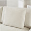 Canapé modulaire modulaire avec 4 compartiments de rangement, canapé en tissu de polyester en forme de L pour le salon, canapé 3 places avec repose-pieds Cloud Comfort