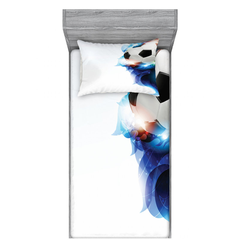 Microfiber Sheet Set, Twin Sheet Set with Fitted Sheet