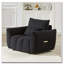 Chaise rembourrée en tissu Teddy-247155897