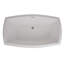 Baignoire autoportante à surface solide Metro 66,25 "x 37,25" Metro-69126053