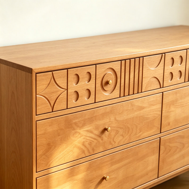 Table buffet Carved