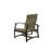 Belle Isle Sling Aluminum Frame Hidden Motion Chat/Lounge Chair With Marine Grade Polymer Arm Accent-98358308-98714551