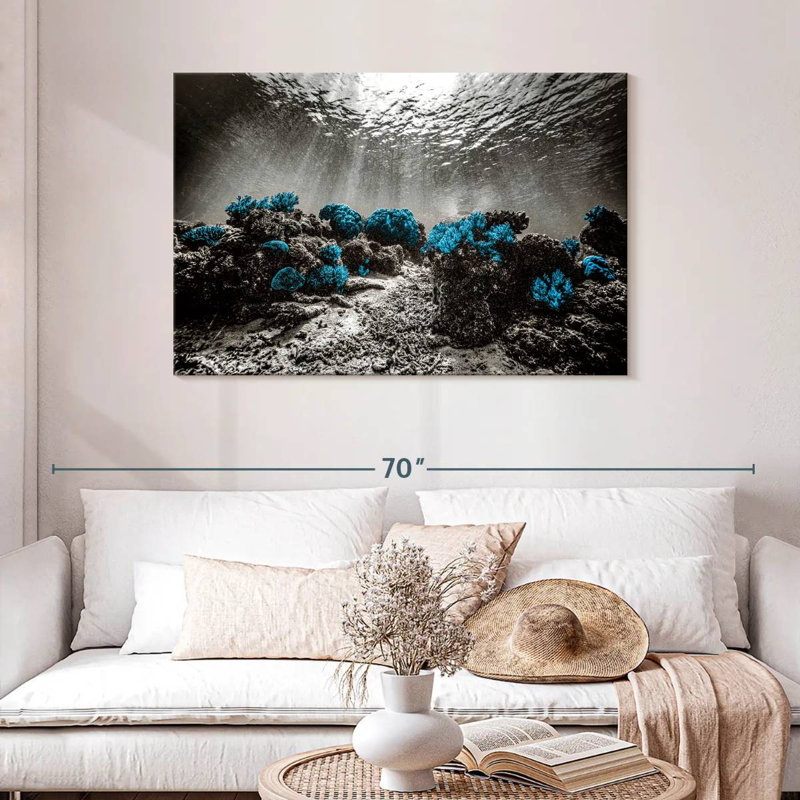 Brampt Indonesian Coral Reefs Pop, 30" H x 45" W