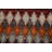One-of-a-Kind 6'11" x 9'10" New Age Rectangle Wool Area Rug in Black and Orange