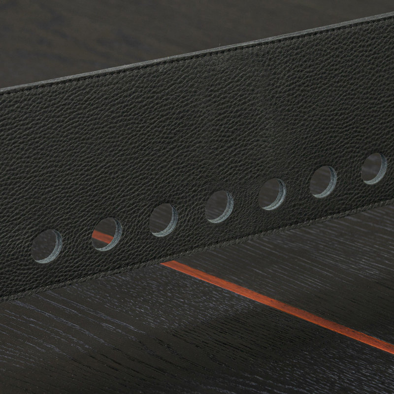 Ping Pong Table-Ebonized Oak Veneer, Black