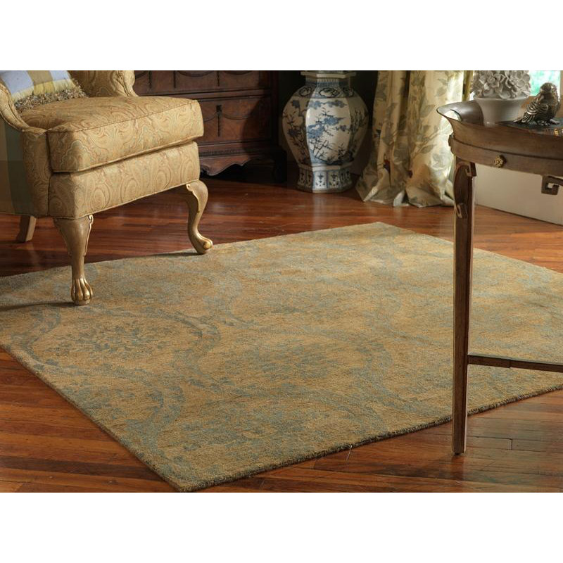 Wool Ikat Indoor Rug, Rectangle 6' x 9'