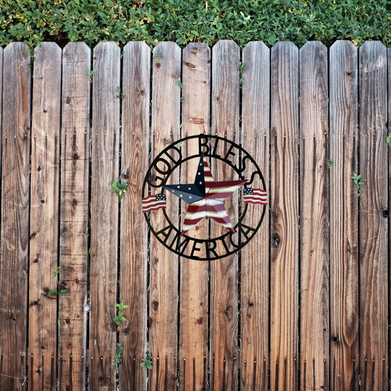 Décoration murale «God Bless America»
