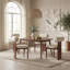 48cm H Fabric Upholstered Dining Chair in Camel-264252103-264252096-264252097