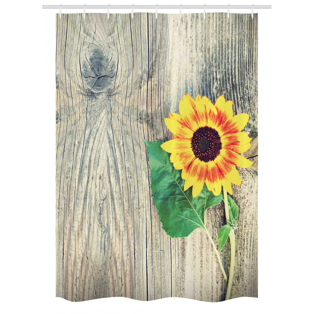 Shower Curtain with Hooks Included East Urban Home 